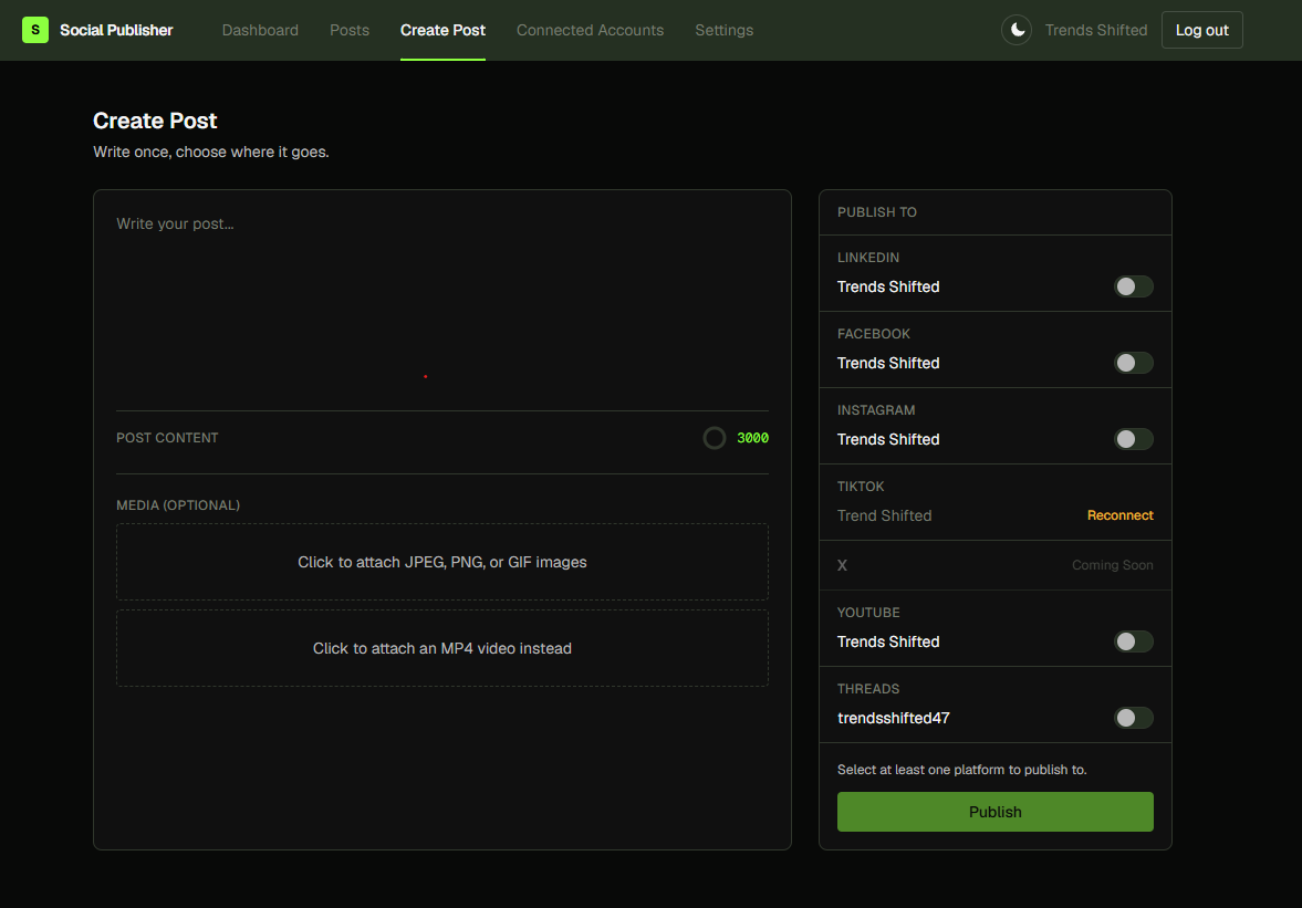 Social Publisher — screenshot 4 of 4